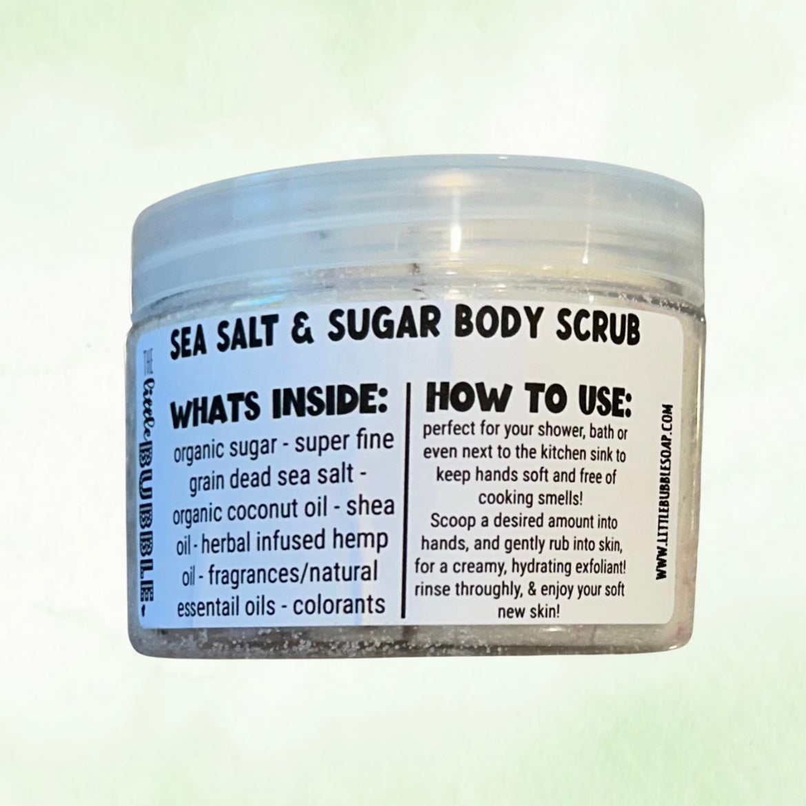 Christmas Cookie Sea Salt and Sugar Body Scrub