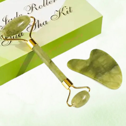 Jade Roller Gua Sha Kit