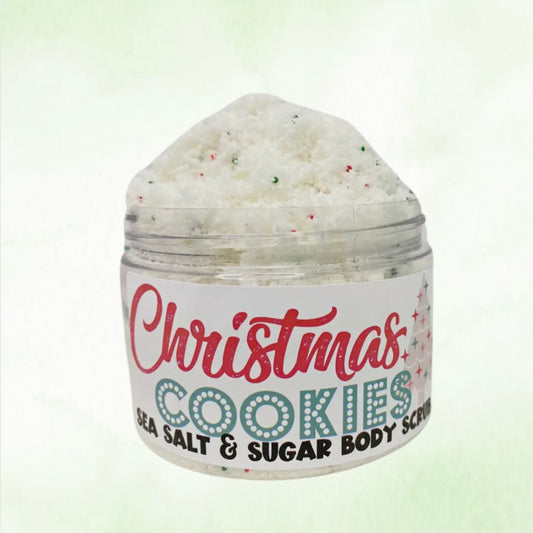 Christmas Cookie Sea Salt and Sugar Body Scrub