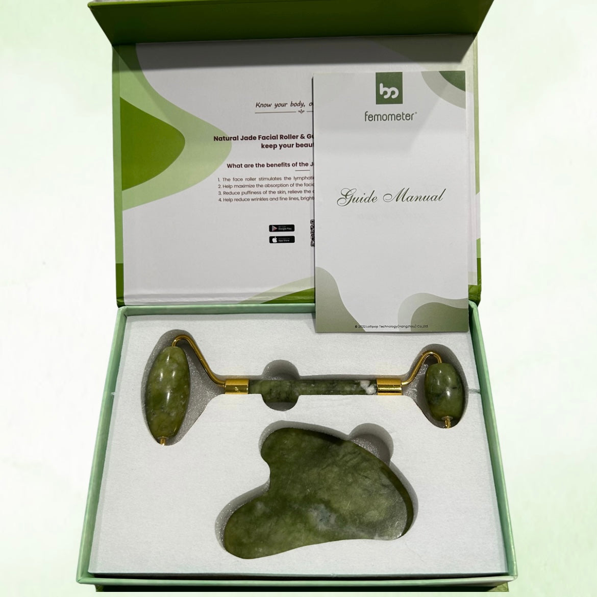 Jade Roller Gua Sha Kit